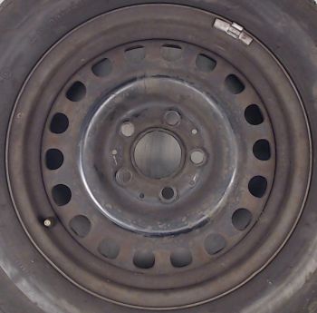 1244001202 Mercedes 124 E-Class Steel Wheel 6.5 x 15