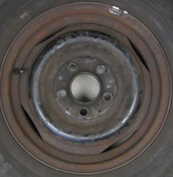 1234000302 Mercedes Steel Wheel 5.5 x 14