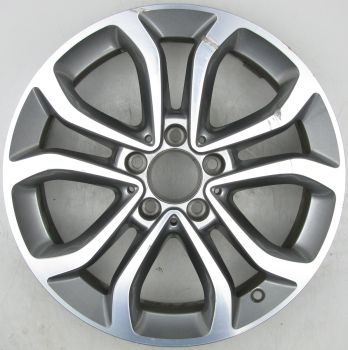 2054010200 Mercedes 205 C-Class 5 Twin Spoke Genuine Alloy Wheel 7 x 17