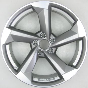 8W0601025CE Audi 8W A4 5 Spoke Wheel 8.5 x 19
