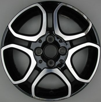 4534018500 Smart 453 Fortwo 5 Twin Spoke Alloy Wheel 5 x 15