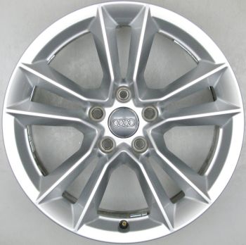 8W0601025AG Audi 8W A4 S-Line 5 Twin Spoke Wheel 7.5 x 17