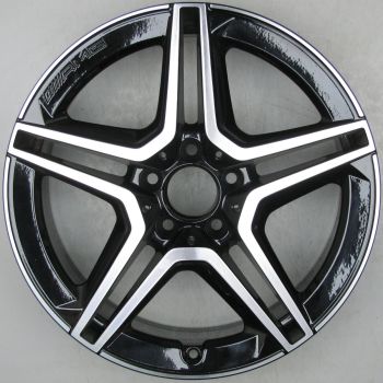 1774011500 AMG Mercedes 177 A-Class 5 Twin Spoke Wheel 7.5 x 18