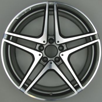 2054016200 AMG Mercedes 205 C-Class 5 Twin Spoke Wheel 9 x 19