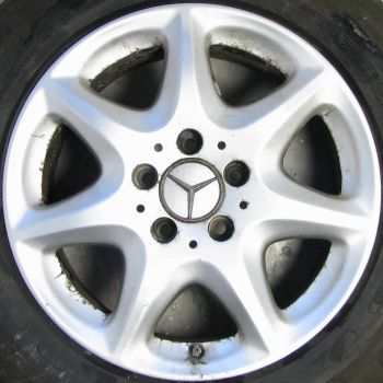 2204012302 Mercedes 220 S-Class 7 Spoke Wheel 7.5 x 16