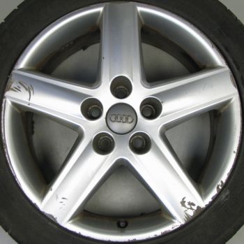 4F0601025K Audi 4F A6 5 Spoke Wheel 7.5 x 17