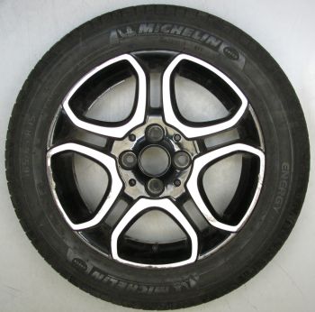 4534018500 Smart 453 Fortwo 5 Twin Spoke Alloy Wheel and Tyre 5 x 15