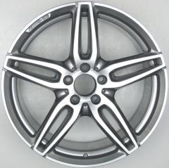 2134012100 AMG Mercedes 213 E-Class 5 Twin Spoke Wheel 9 x 19" ET49 X2781