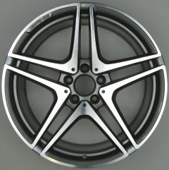 2054016200 AMG Mercedes 205 C-Class 5 Twin Spoke Wheel 9 x 19" ET25 X42