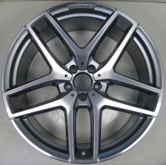 2924011700 AMG 292 GLE Coupe 5 Twin Spoke Wheel 11 x 21" ET38 Z7541